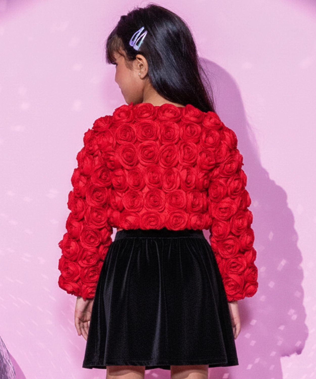 Glam up Girls Red Jacket