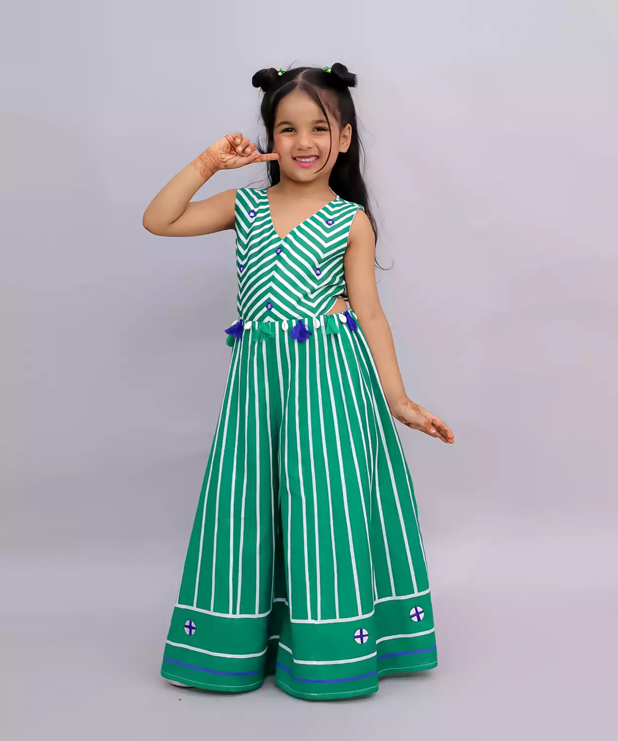 Shor-Gul Green Jumpsuit