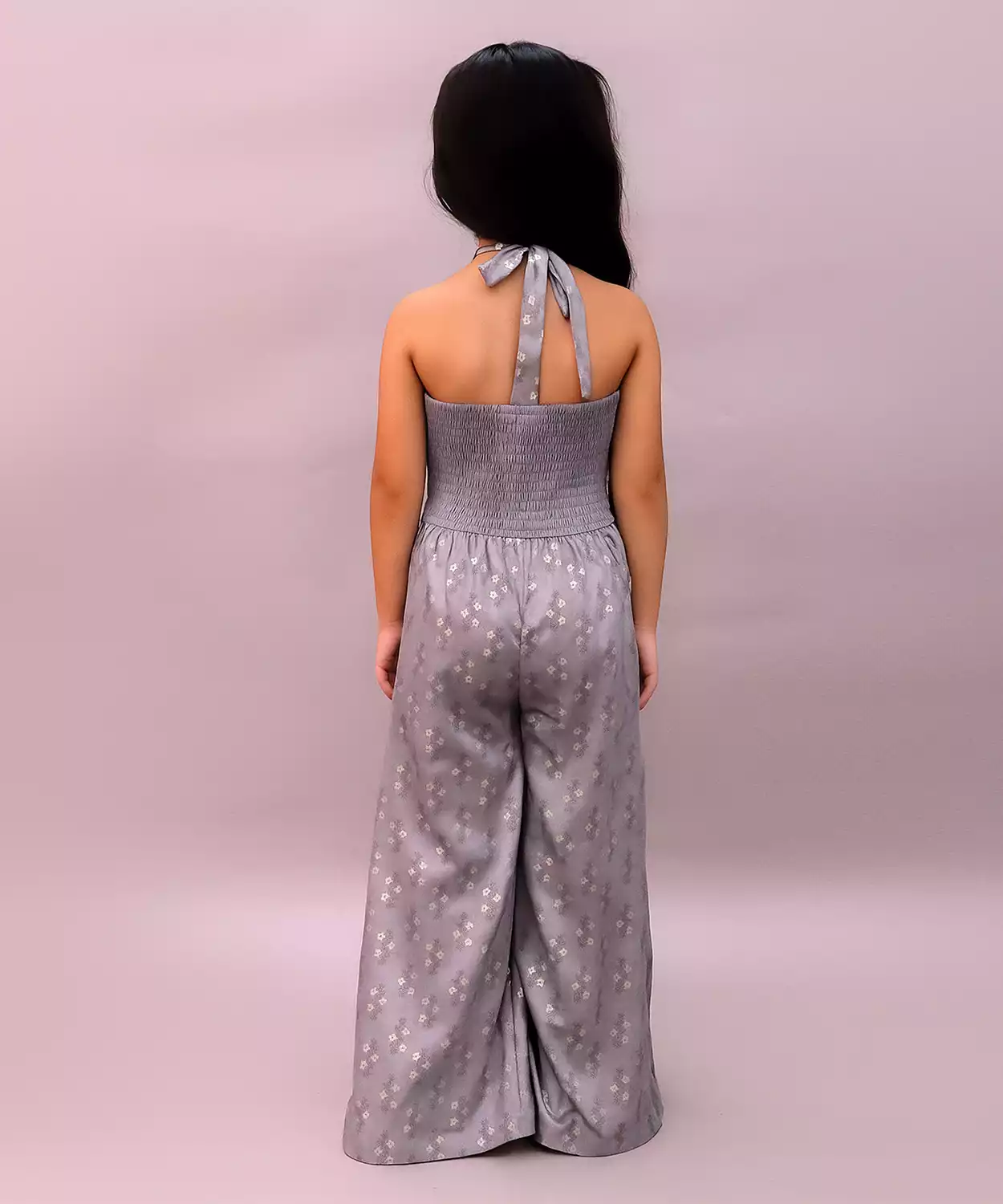 Mehfil Grey Stylish Jumpsuit