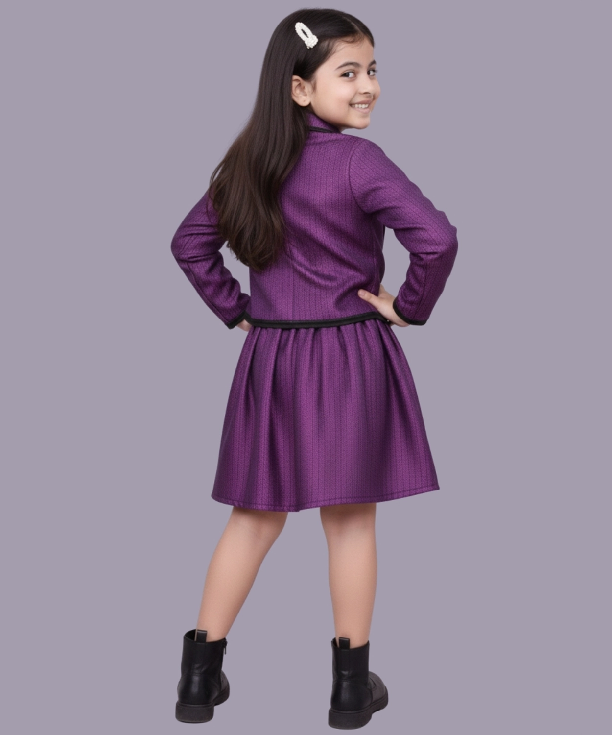 Glam up Girls Party Violet Jacket