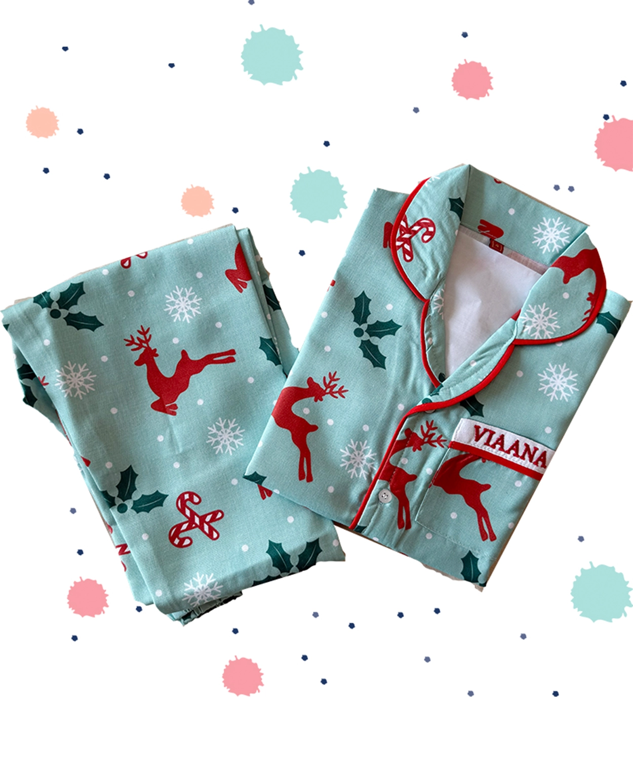 Made From Pure Cotton Night Suit For Christmas