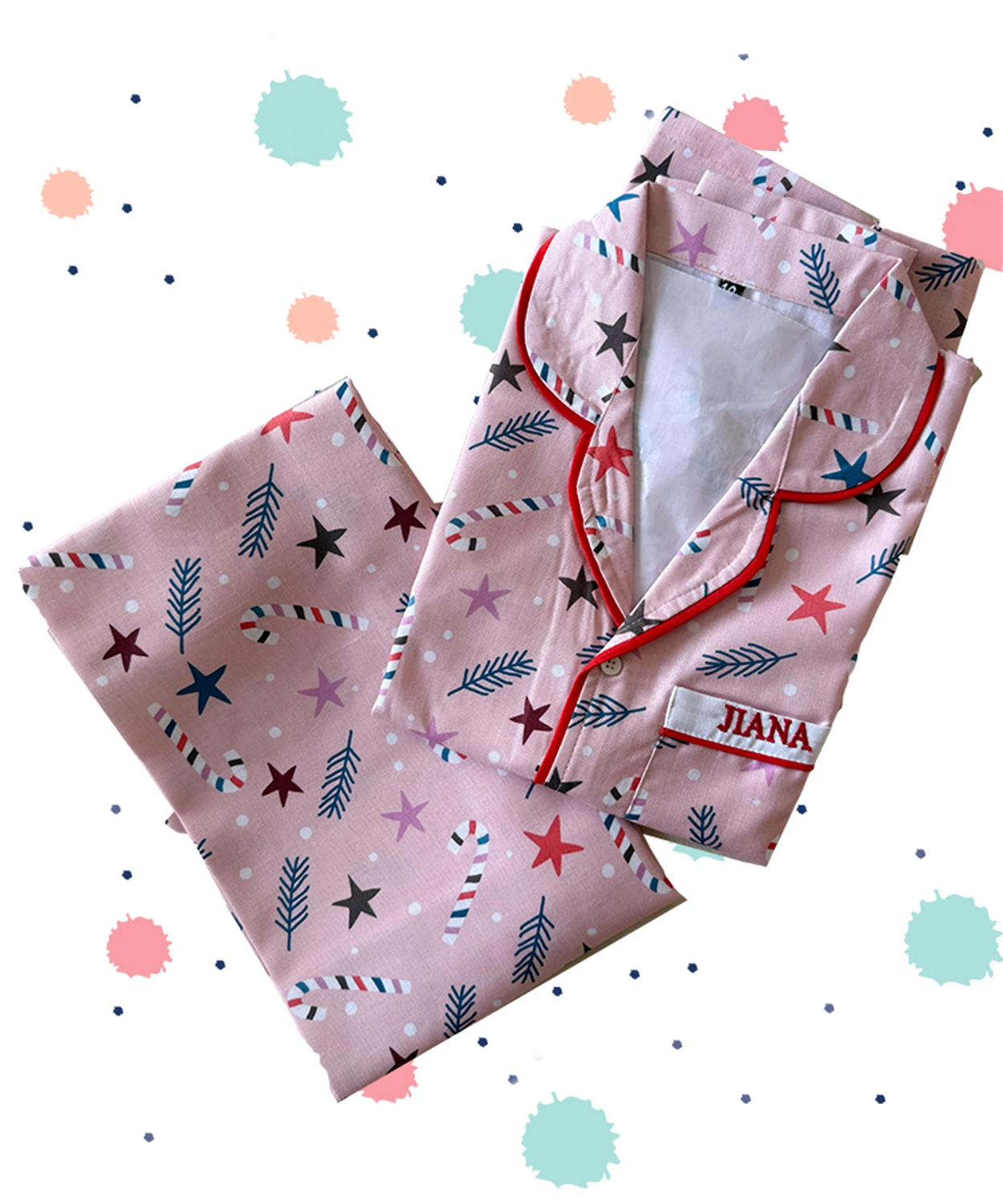 Made From Pure Cotton Night Suit For Christmas