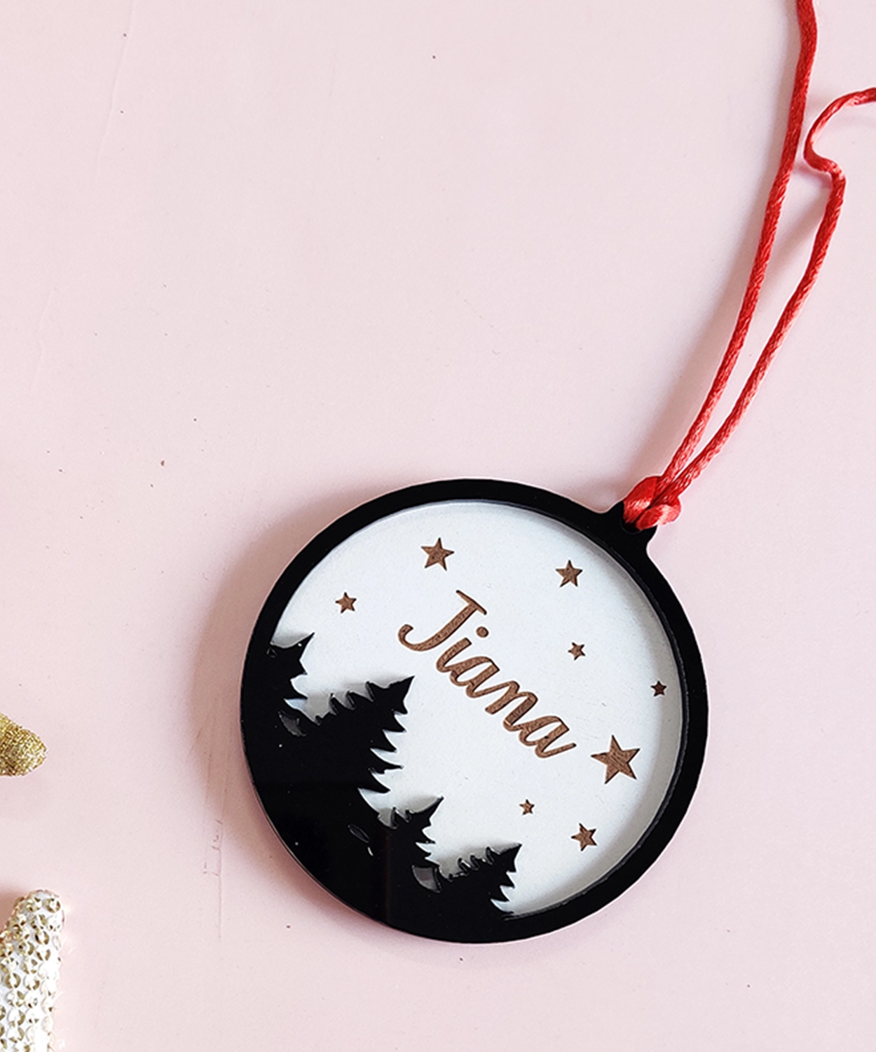 Personalized Christmas Tree Ornaments- Tree Design