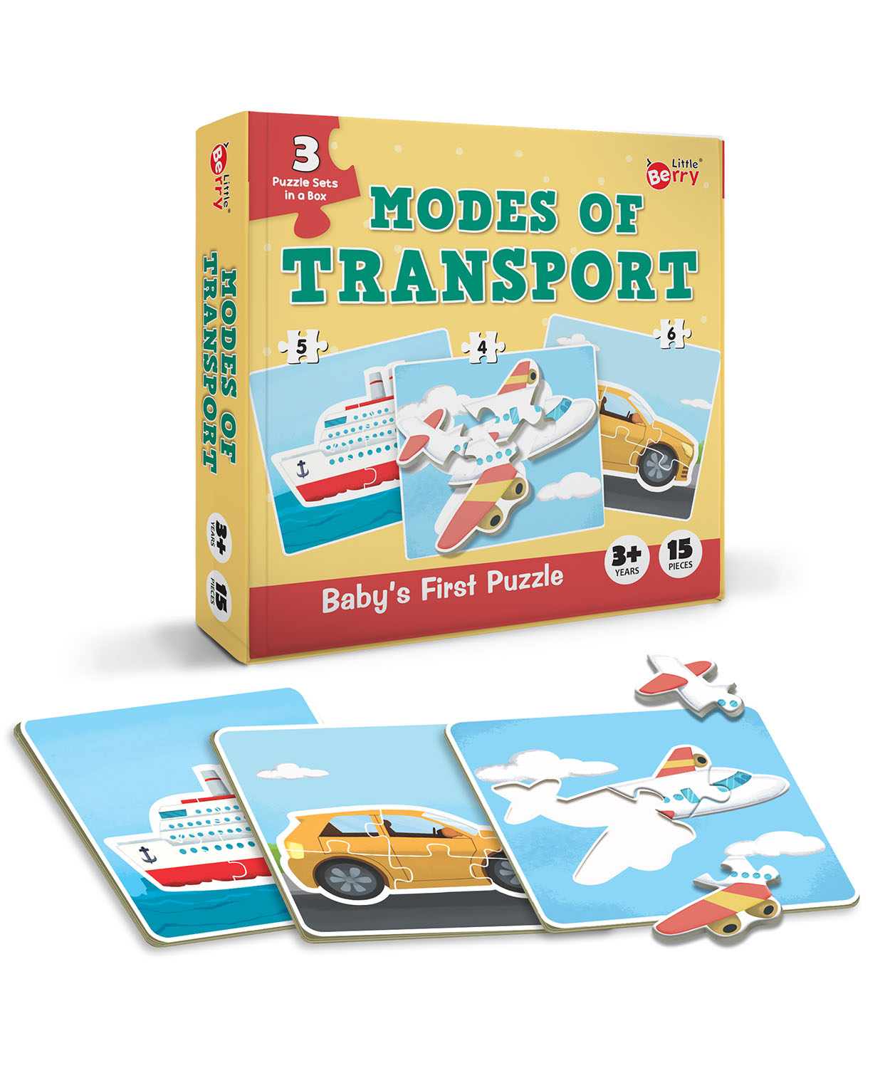 Modes Of Transport - Fun & Educational Jigsaw Puzzle Set