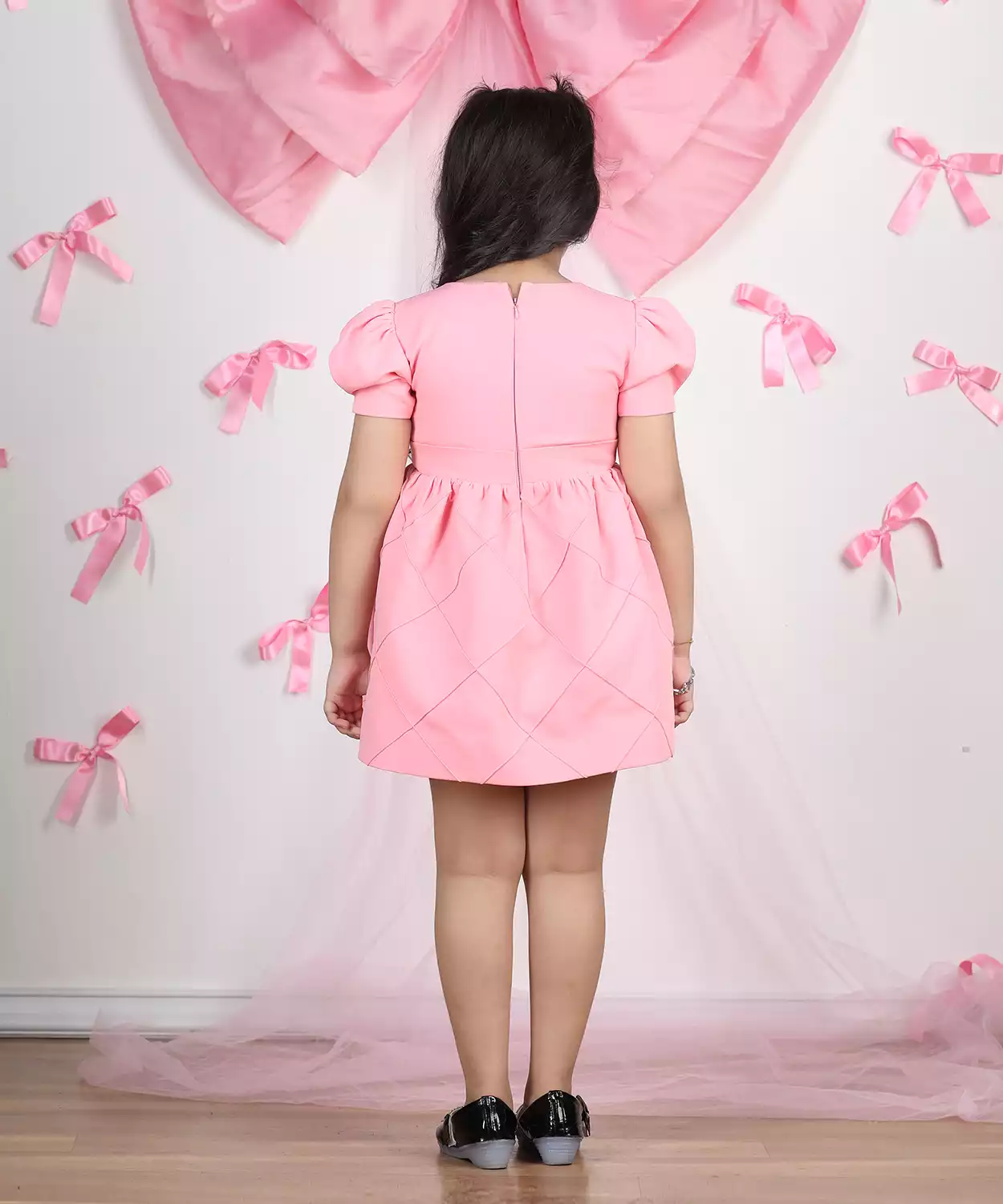 Dress With Broach Detailing