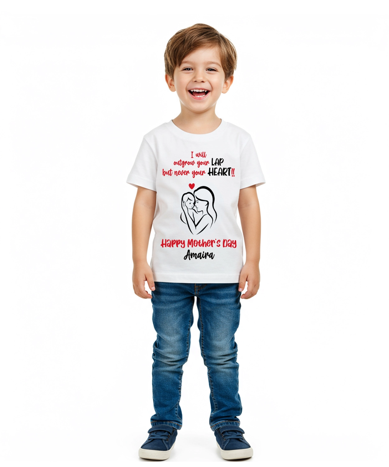 Personalised Mother day T-Shirt