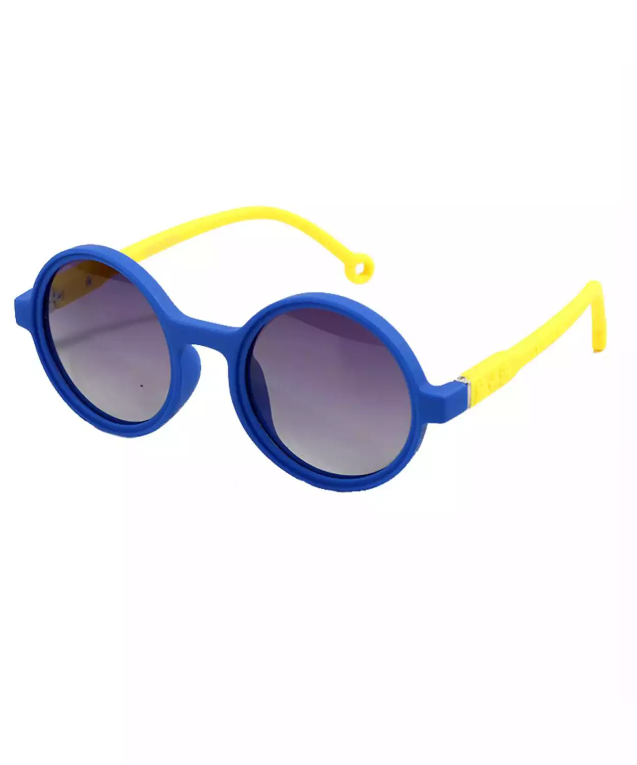 Blue Frame with Yellow Arms, Anti Ultraviolet Unisex Sunglasses