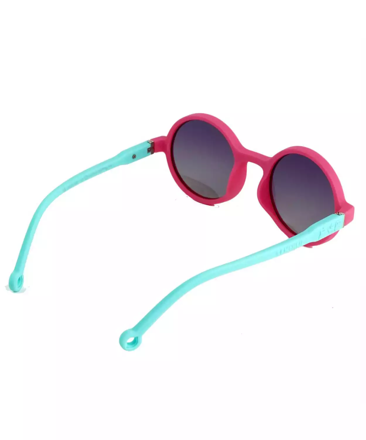 Pink Frame with Teal Arms, Anti Ultraviolet Girls Sunglasses