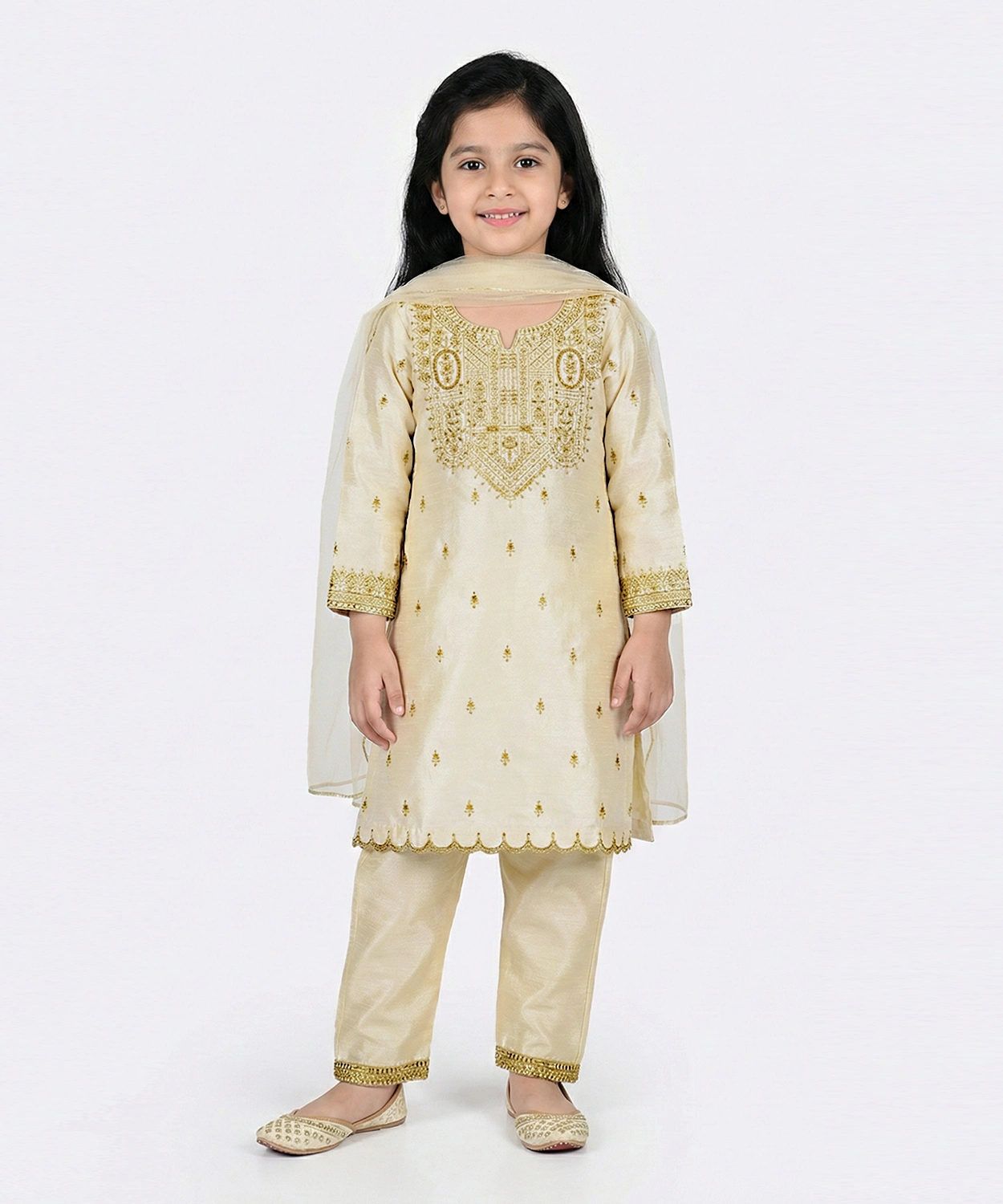 Noor-e-Zari Kurta Set
