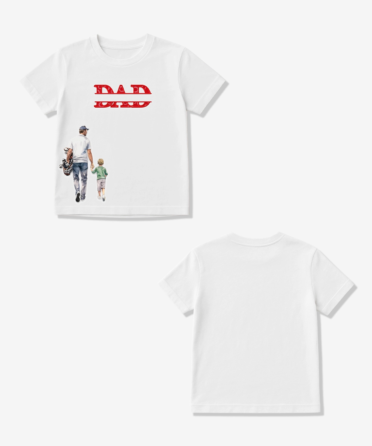 Unisex Dad Print T-Shirt