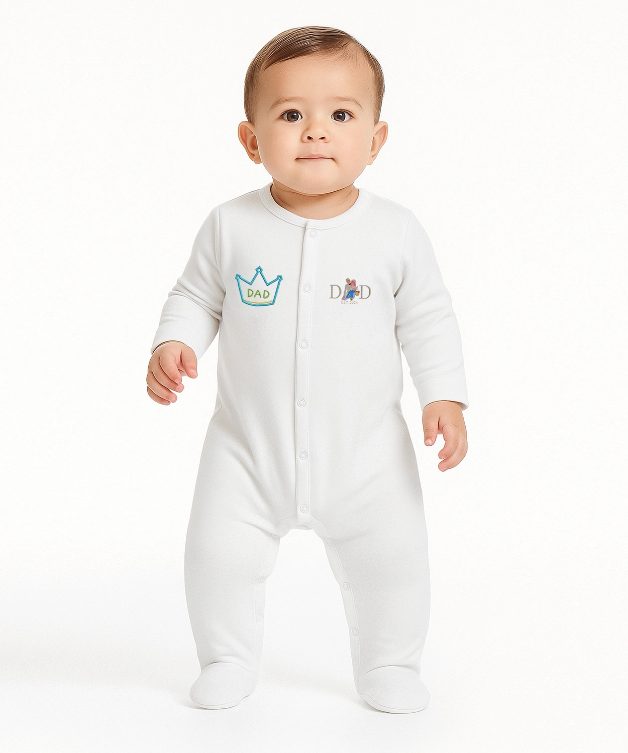 Unisex Father's Day Romper