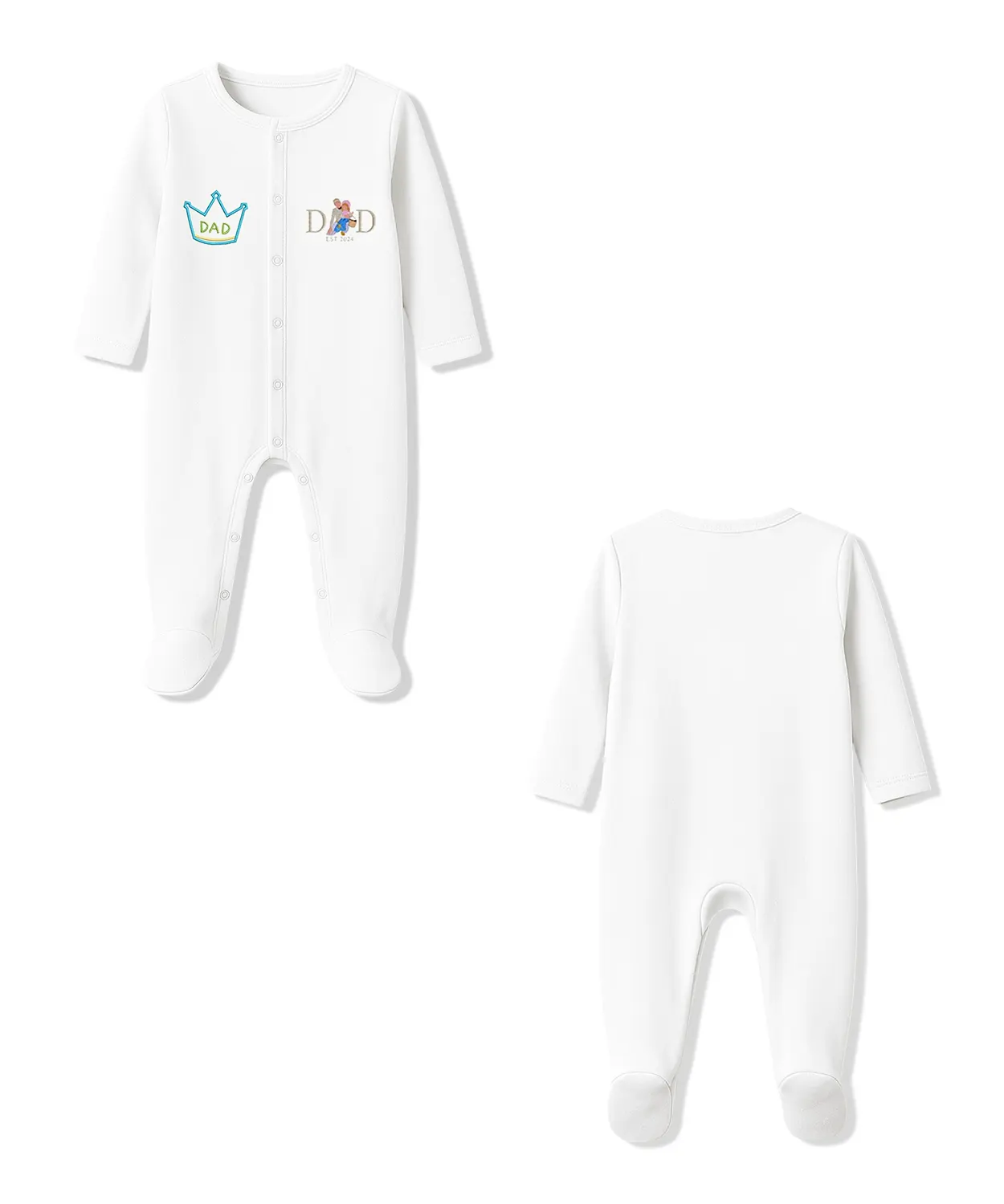 Unisex Father's Day Romper