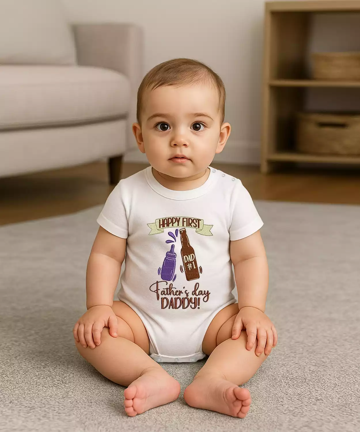 Unisex Father's Day Onesie