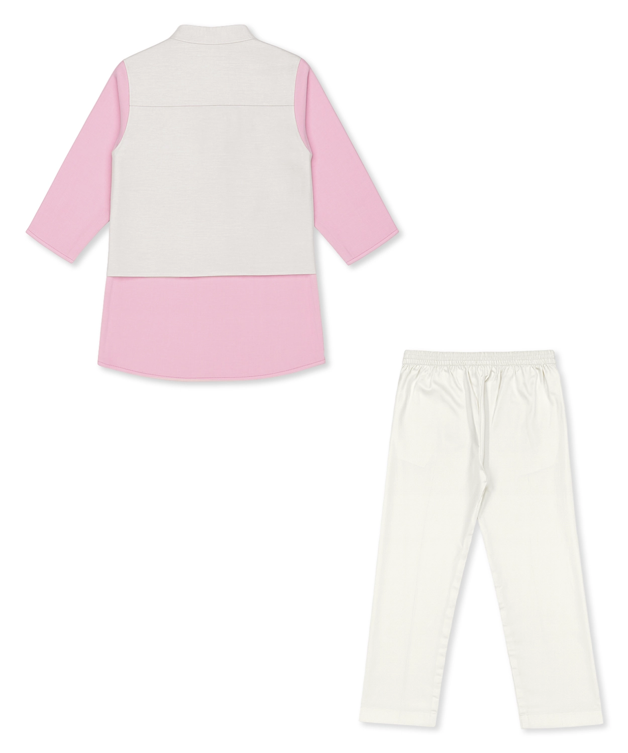 Embroidered Bundi Set For Boy