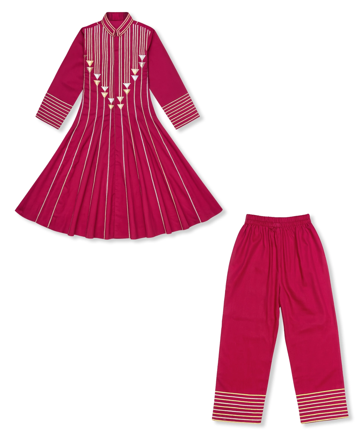 Gota Work Suit For Girl