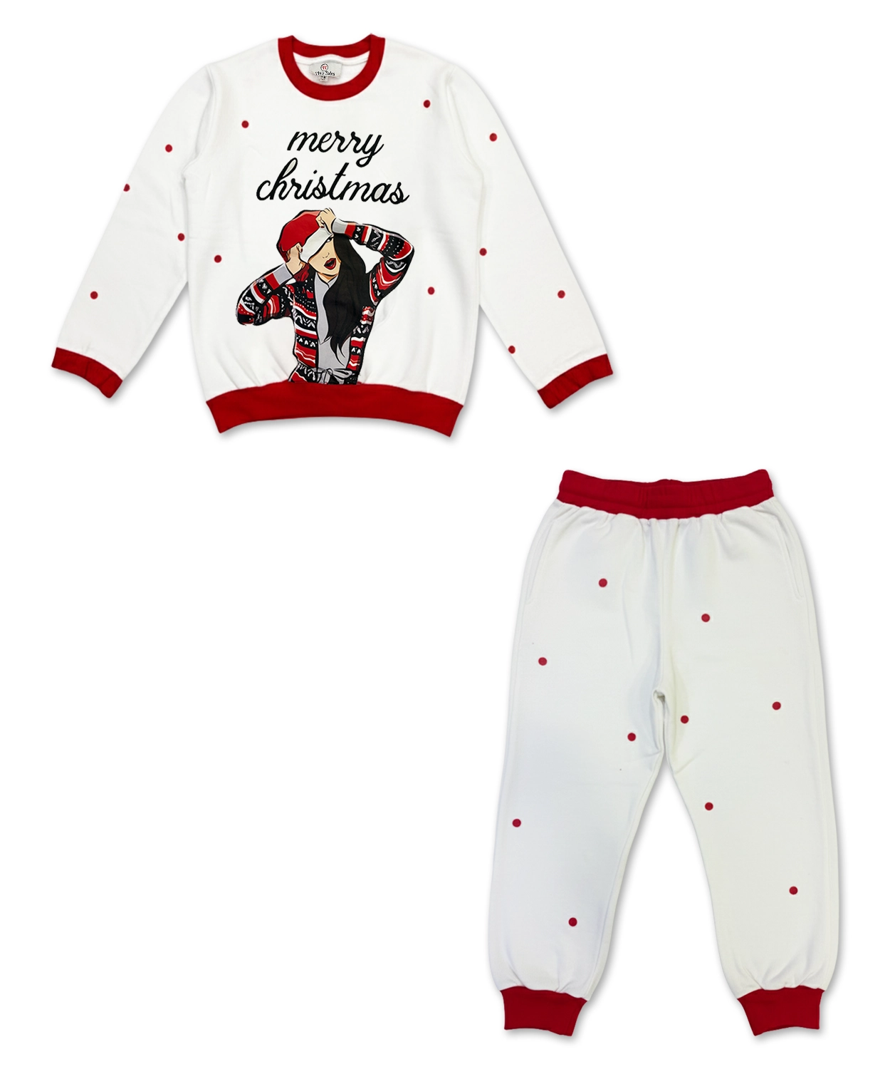 Merry Christmas Sweatshirt & Jogger Set