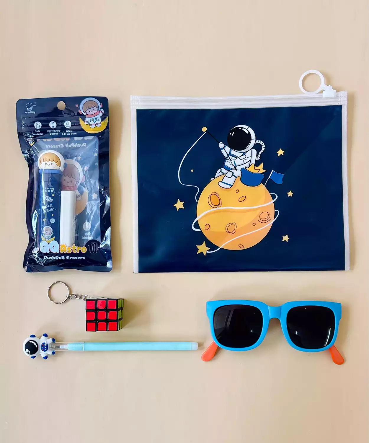 Little Astronaut Pouch Hamper For Return Gift- Pack Of 6