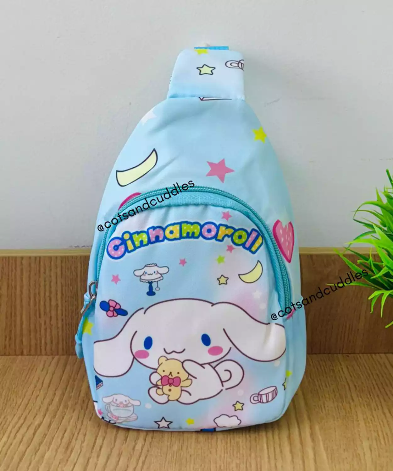The Mini Cartoon Print Crossbody Bag For Kids- Cinnamoroll