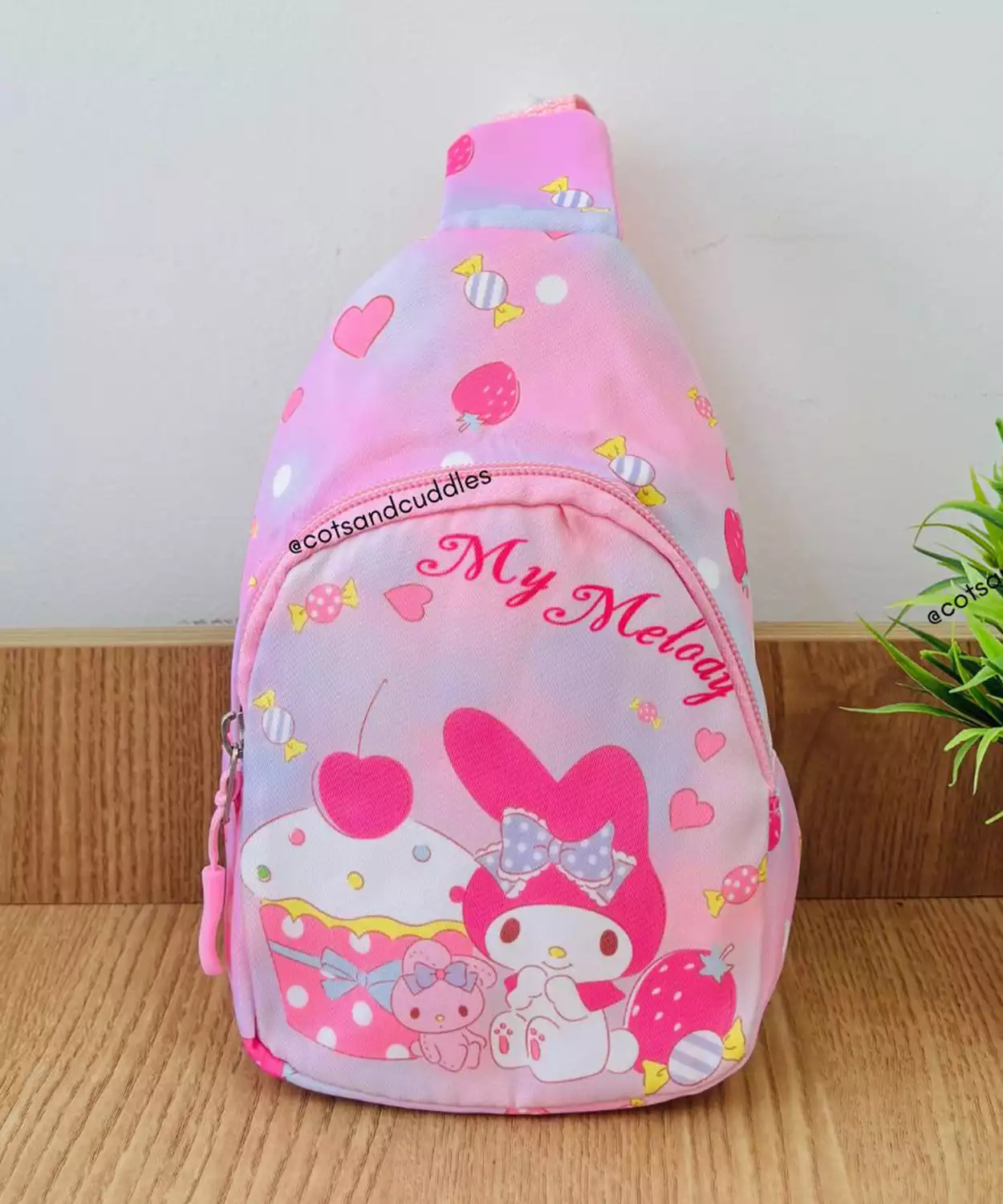 The Mini Cartoon Print Crossbody Bag For Kids- Melody