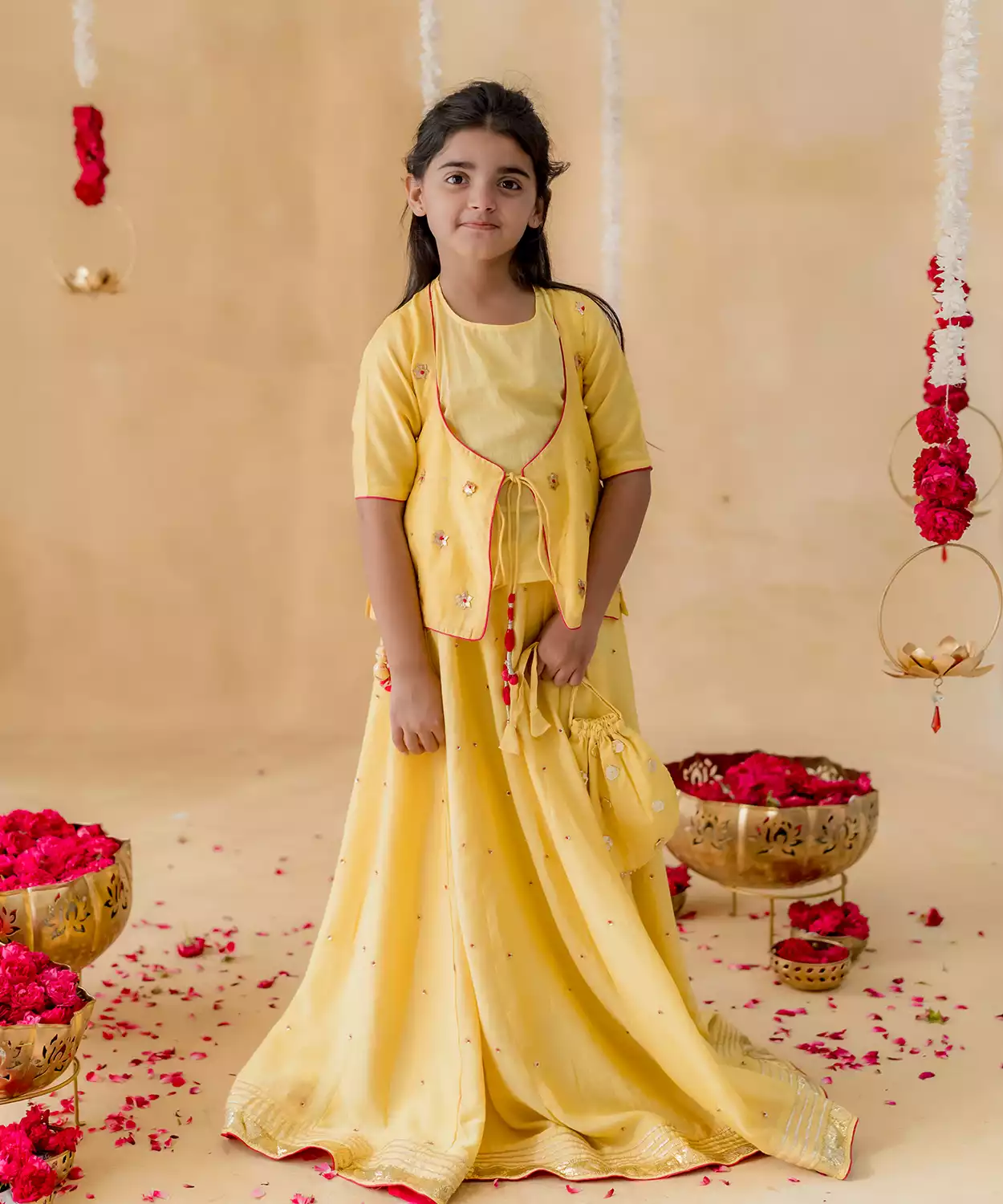 Sitara Muslin Lehenga Set