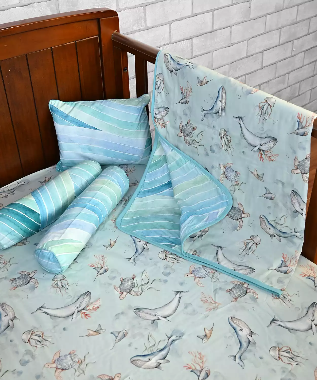 Maritime Magic - Crib Set of 4