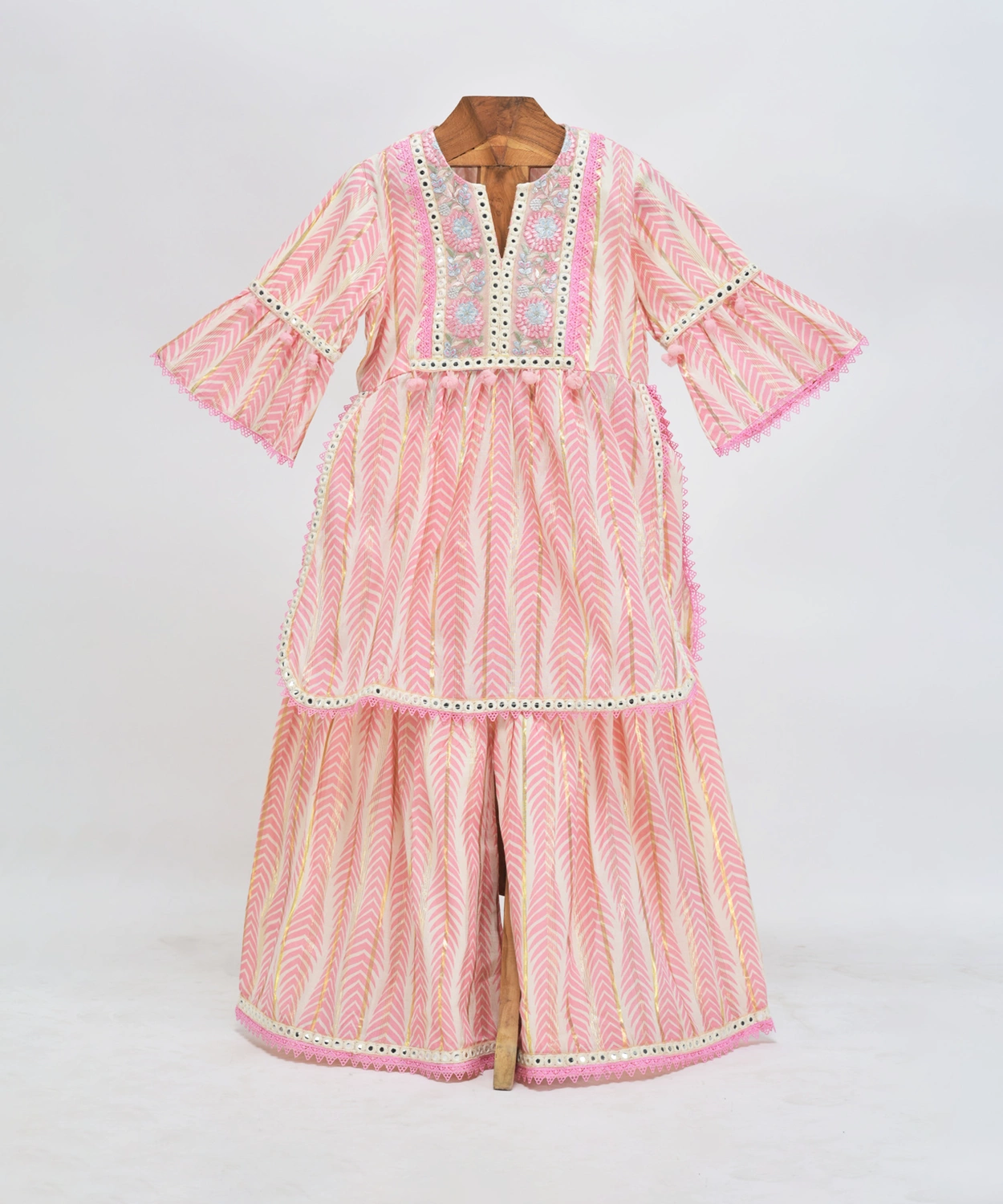 Cotton Kurta And Sharara