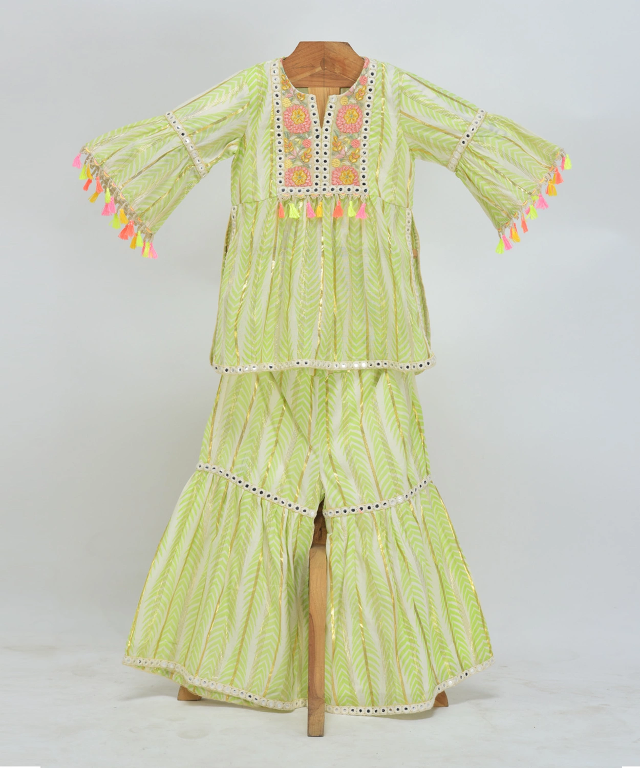 Cotton Kurta And Sharara