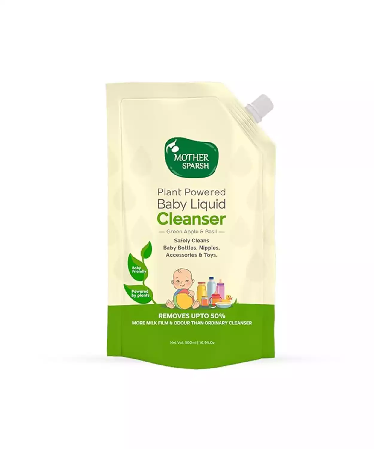 Natural Baby Liquid Cleanser- 500ml