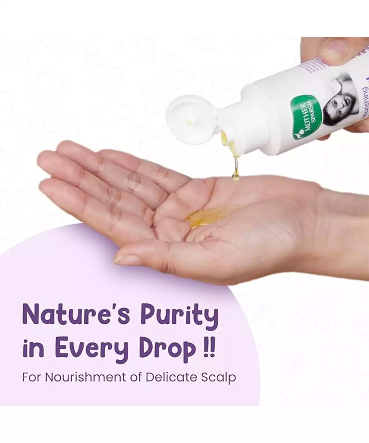 Nourishing Baby Hair Oil - Enriched with Saffron & Almond- 100ml