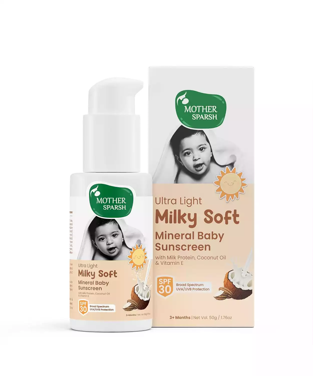 Ultra Light Milky Soft Baby Sunscreen- 50g