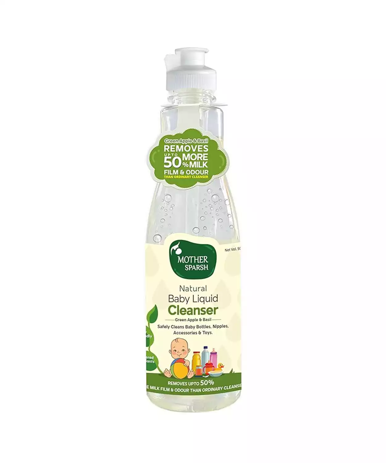 Plant Powered Baby Liquid Cleanser- 500ml