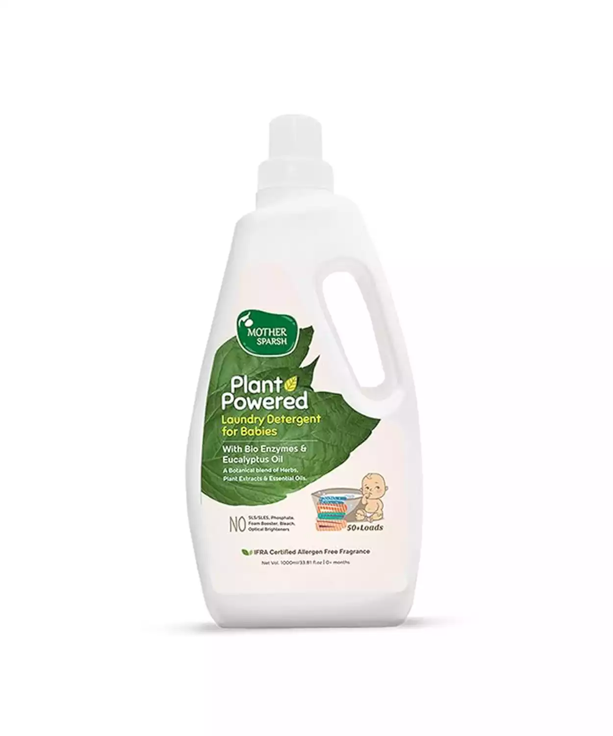 Plant Powered Baby Laundry Liquid Detergent -1 Litre
