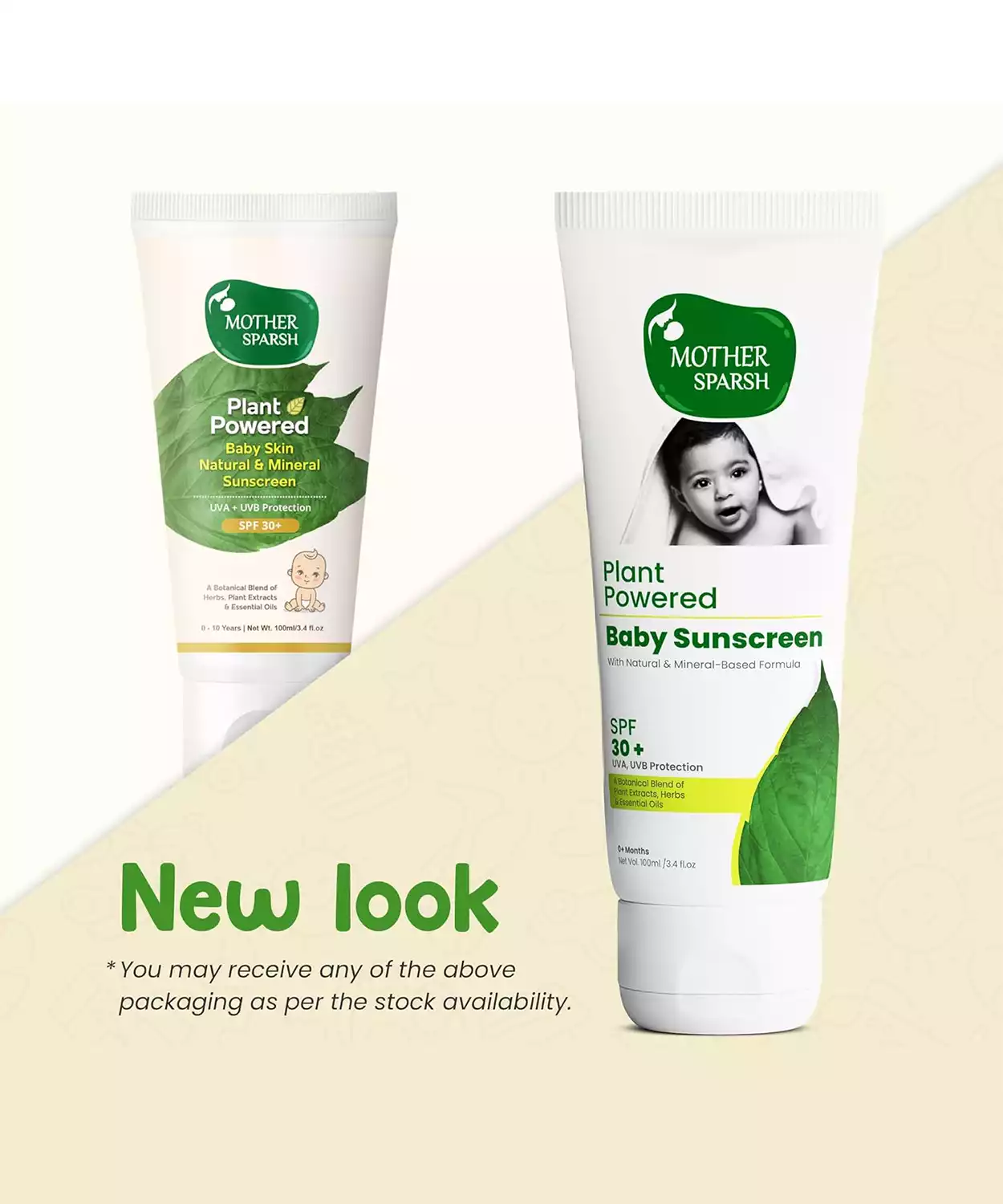 Natural Baby Sunscreen Lotion-100ml