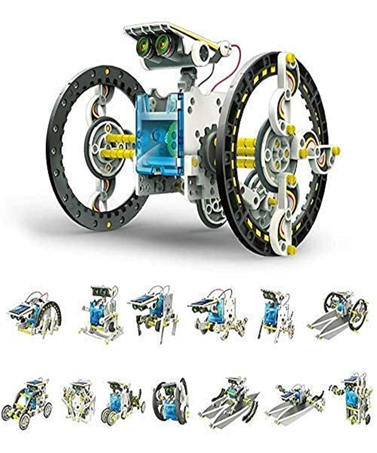 14 in 1 Kit Solar Robot Series 2 Educational Experiment DIY Robotics Kit