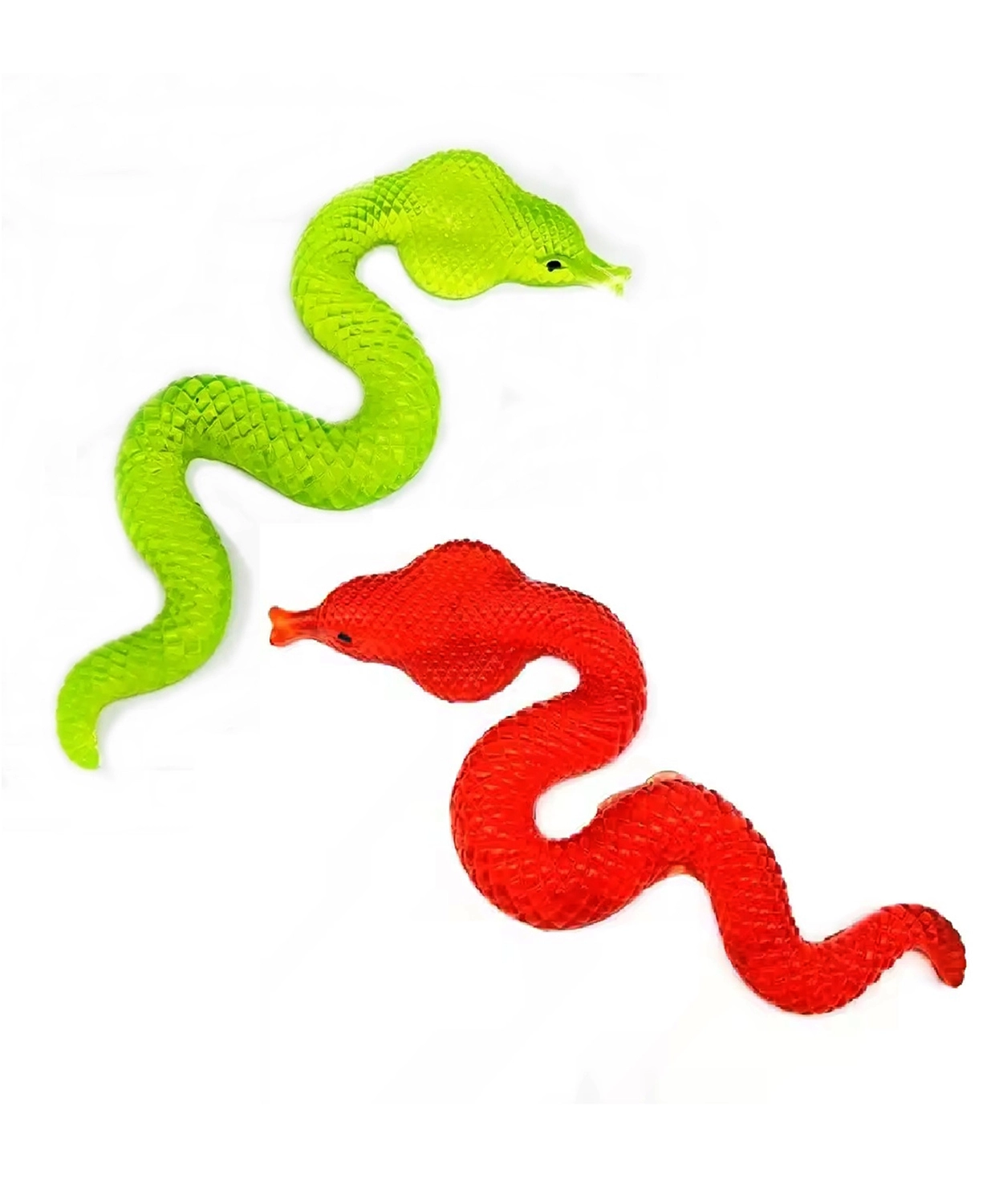 Stretchy Jelly Set of 2Pcs Snake Squeeze Anxiety Removal Toy