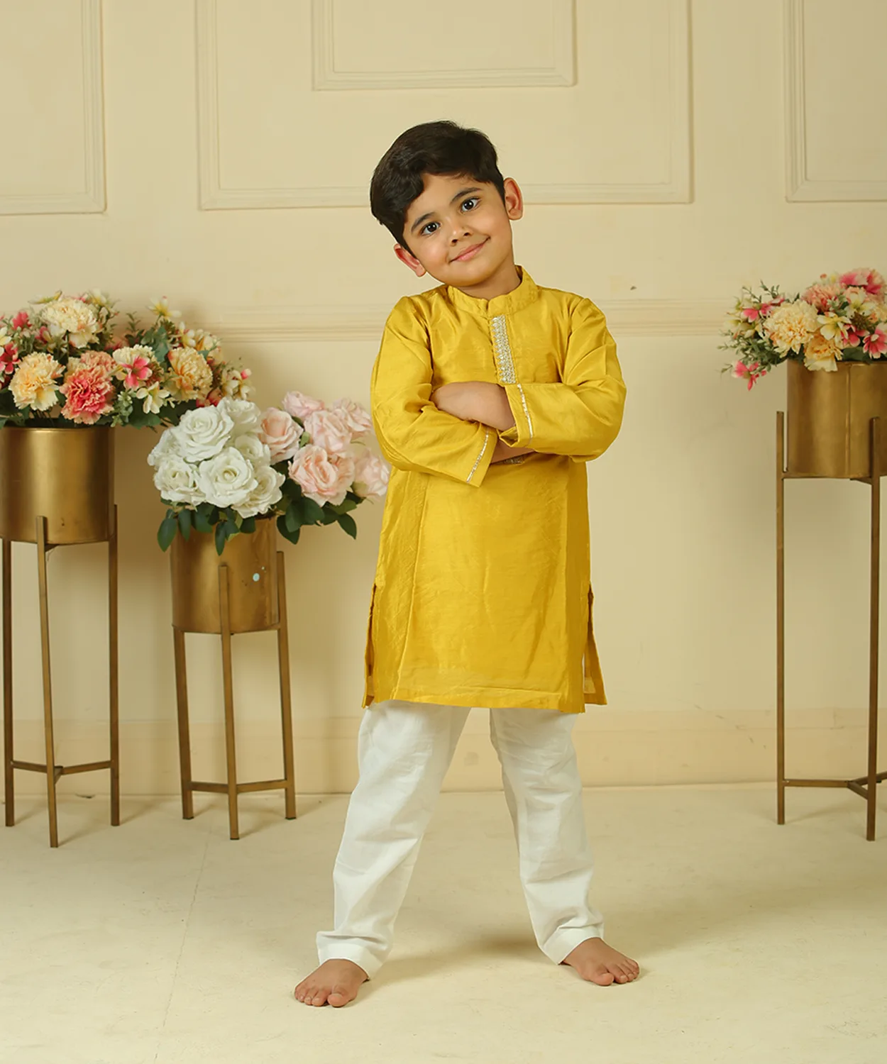 Musturd Yellow Kurta Set