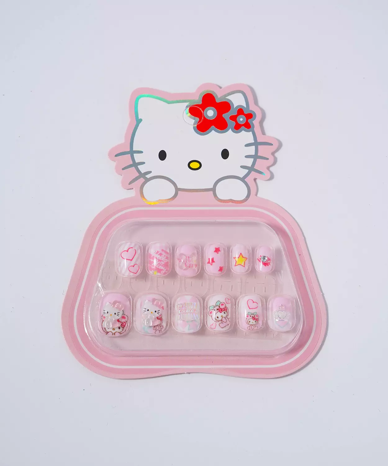 Hello Kitty Nails