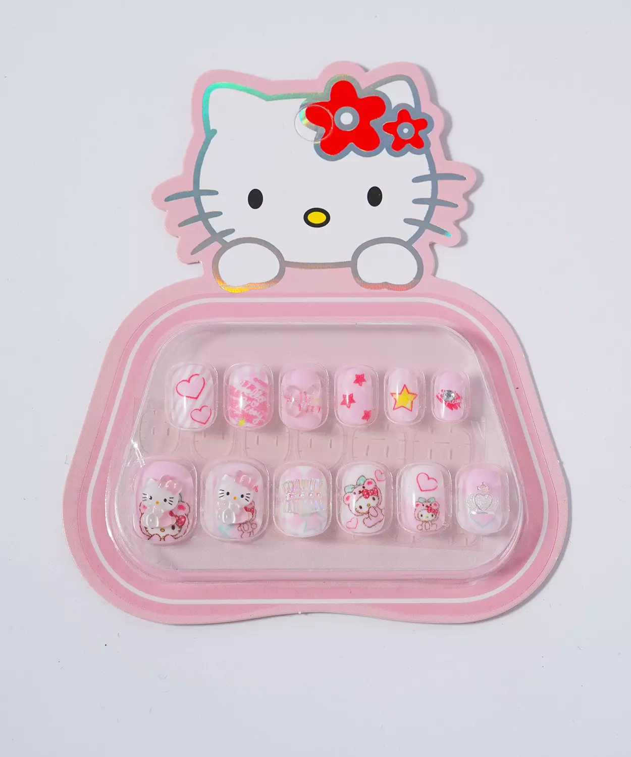 Hello Kitty Nails