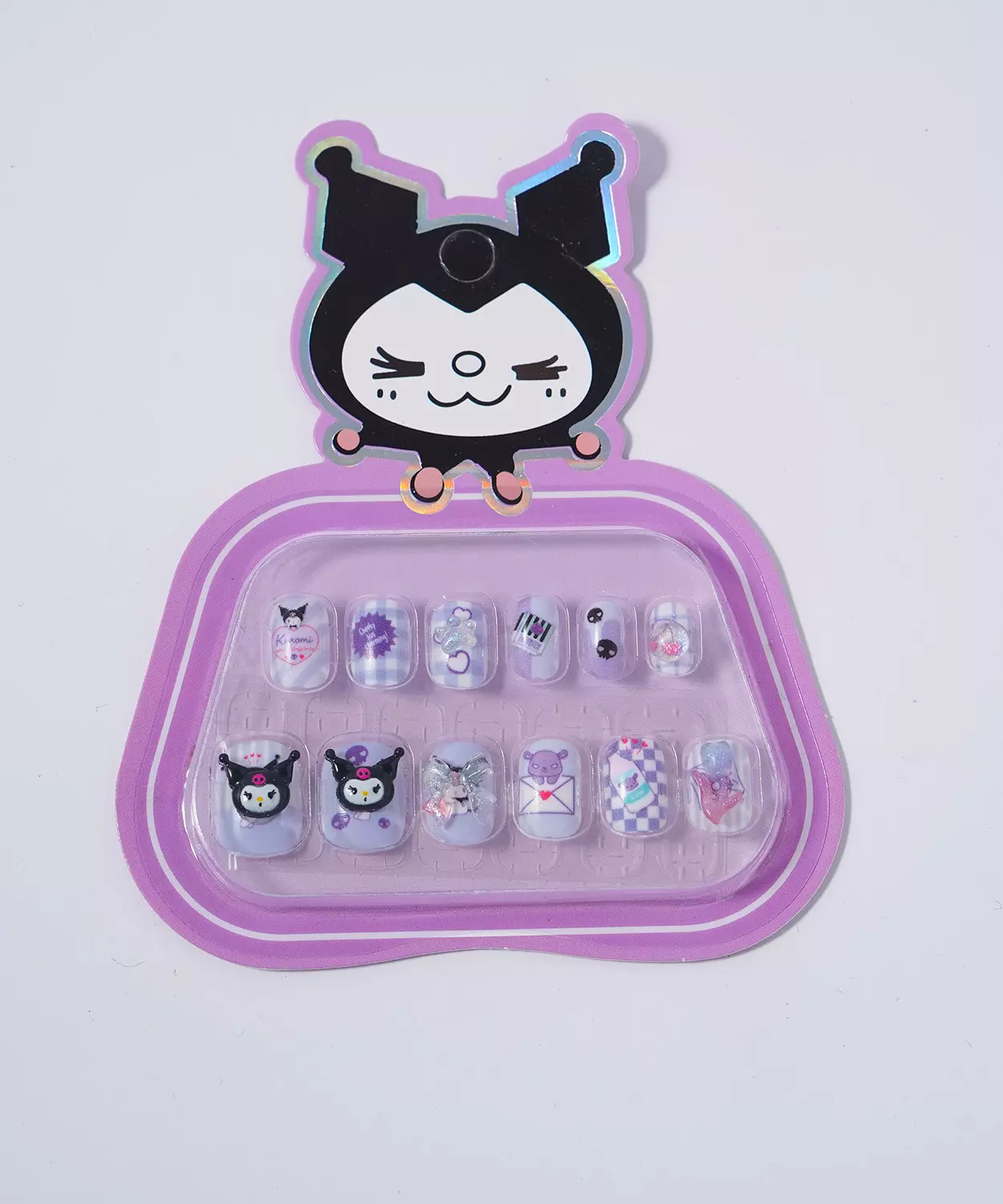 Kuromi Nails
