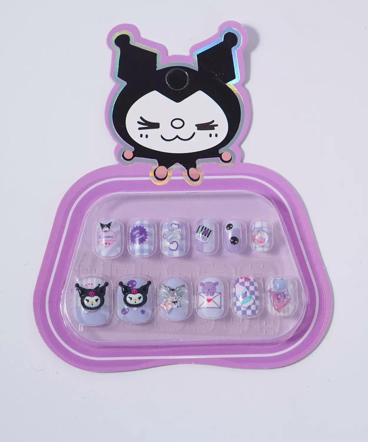 Kuromi Nails