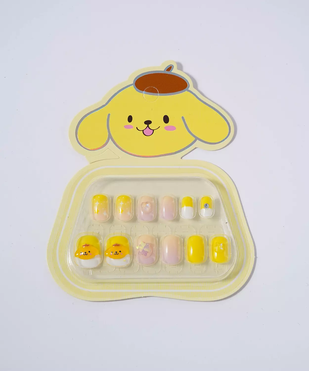 Pompompurin Nails