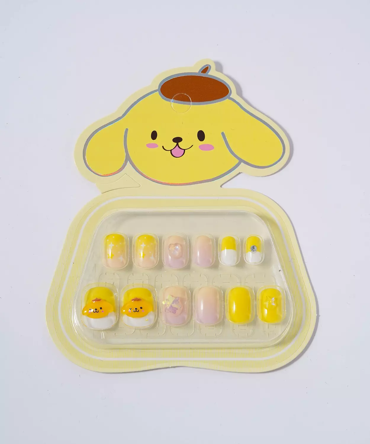 Pompompurin Nails