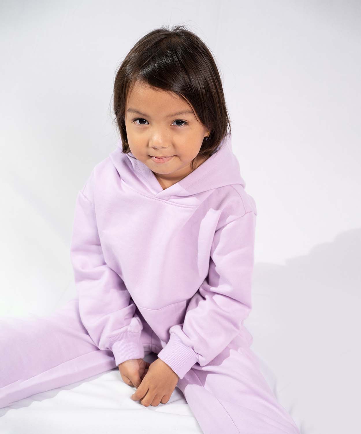 Lavender Dew Hoodie Set in Fleece
