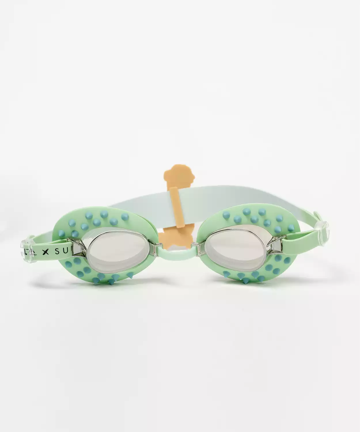 Kids Swim Goggles Shred Turtle Aqua