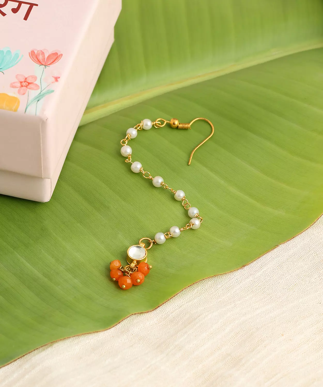 Traditionl Teardrop Maang Tikka