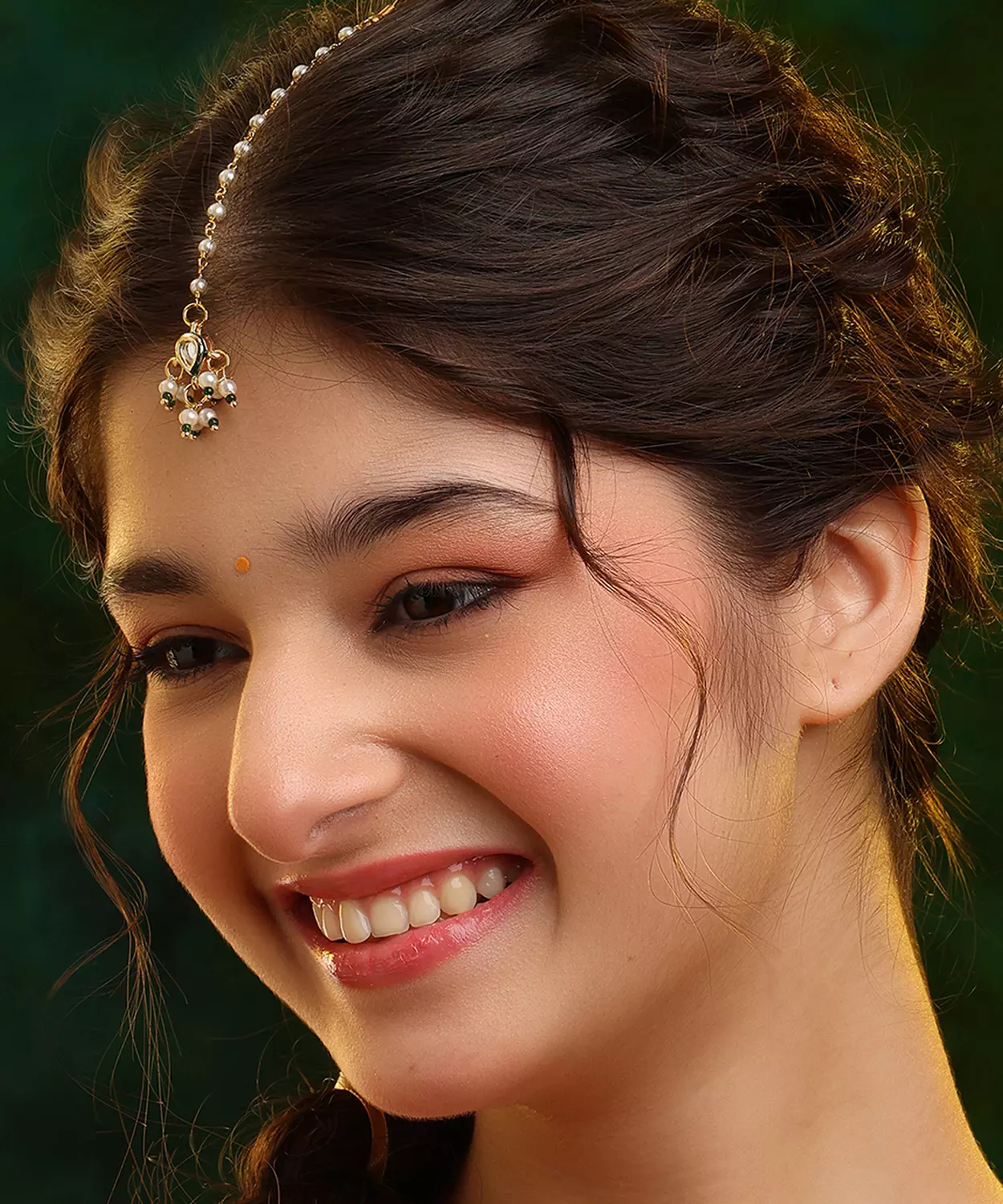 Kundan Kala Maang Tikka