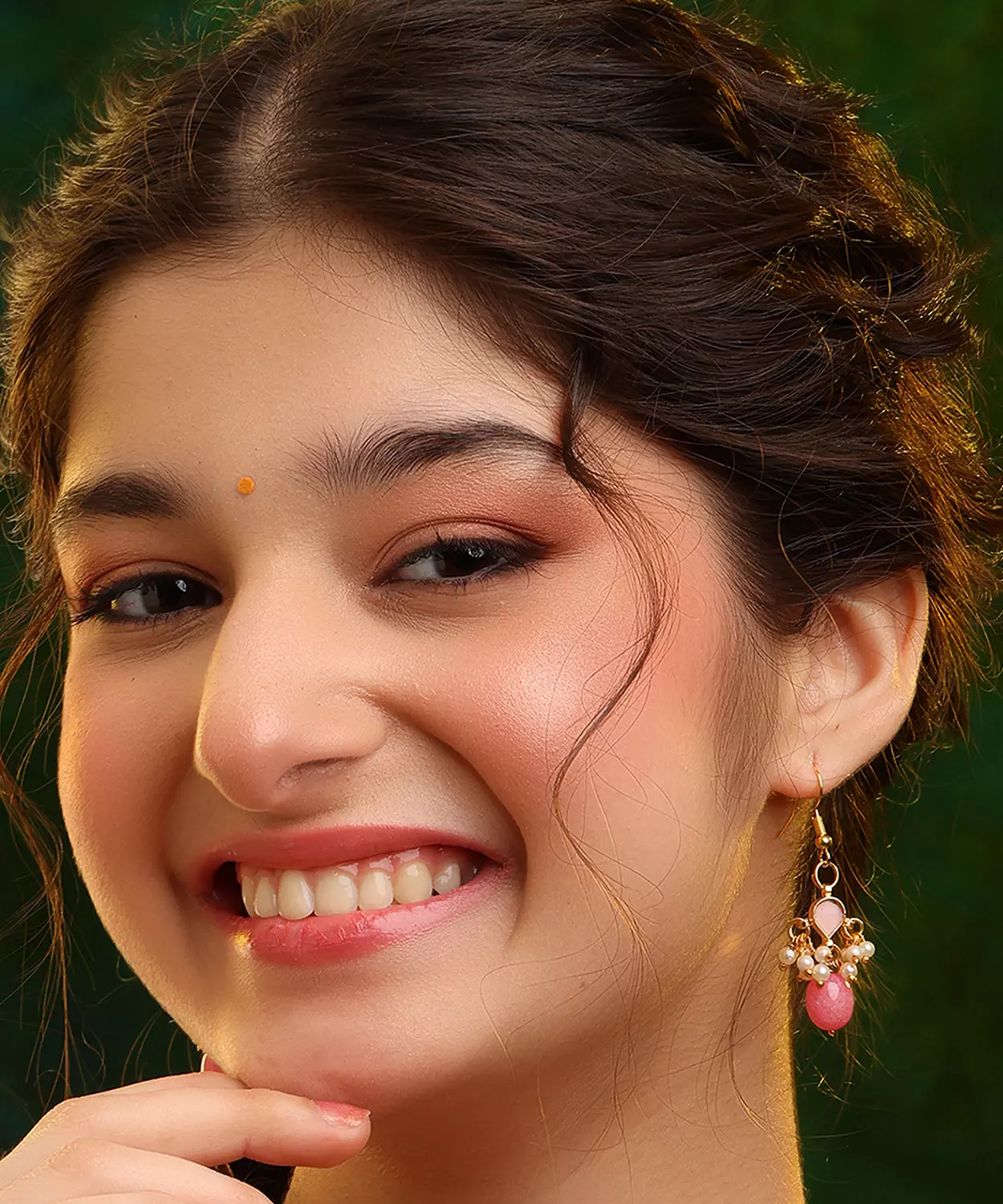 Rosebud Glow Earrings