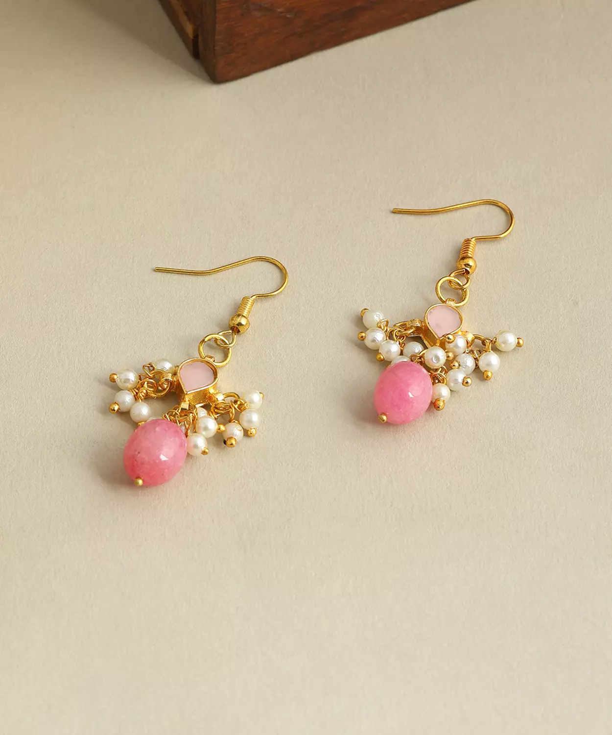 Rosebud Glow Earrings