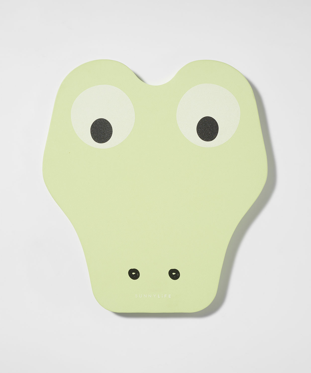 Kids Kickboard Cookie The Croc Light Khaki