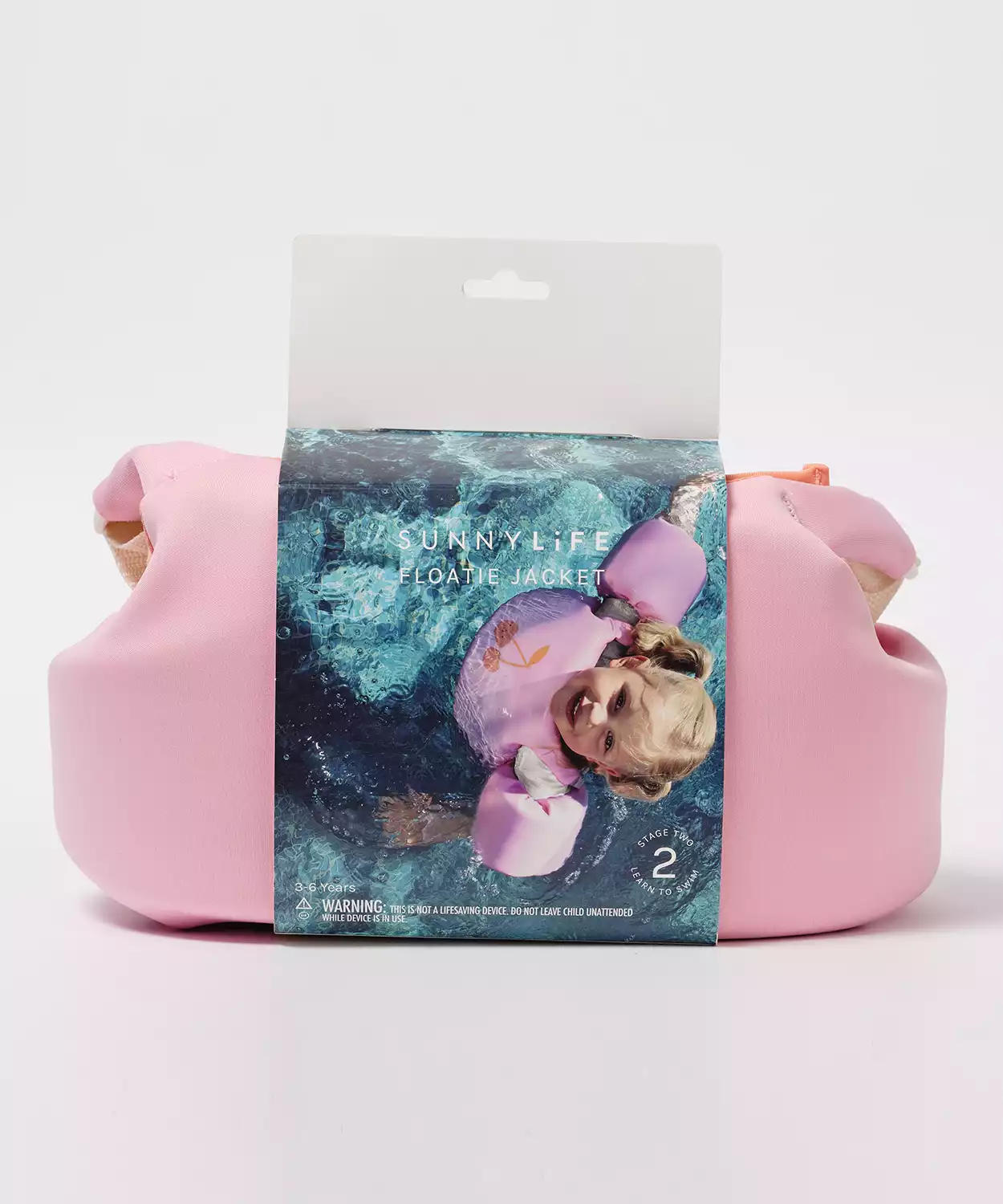 Floatie Jacket 3-6 Cotton Candy Cherry